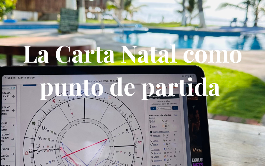 La Carta Natal es el Punto de Partida | Astrología Evolutiva